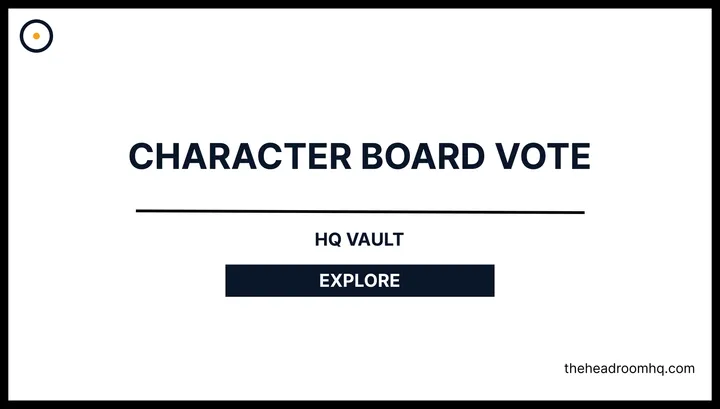 Character Board Vote