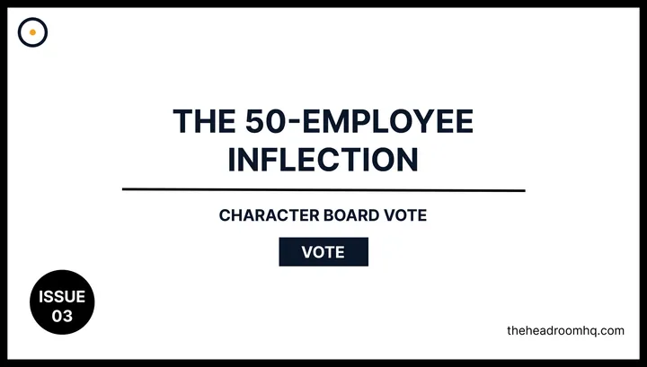 Issue 03 : The 50-Employee Inflection