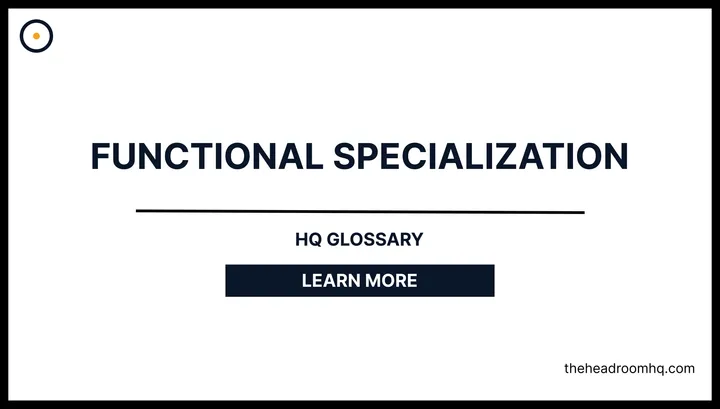 Functional Specialization