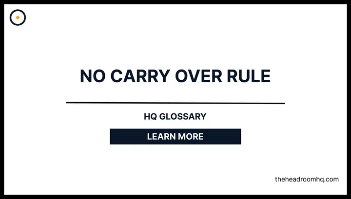 No-Carry-Over Rule