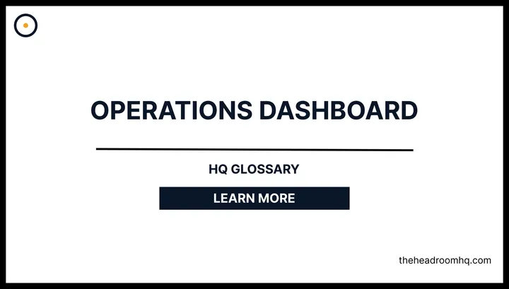 Operations Dashboard
