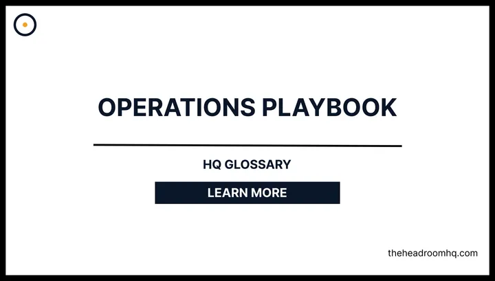 Operations Playbook