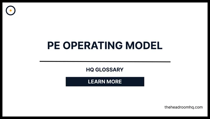 PE Operating Model
