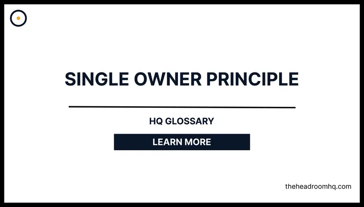 Single Owner Principle