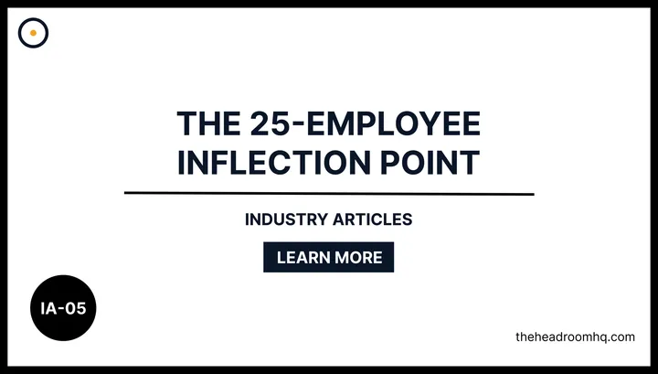 IA-05 : The 25-Employee Inflection Point - Headroom HQ