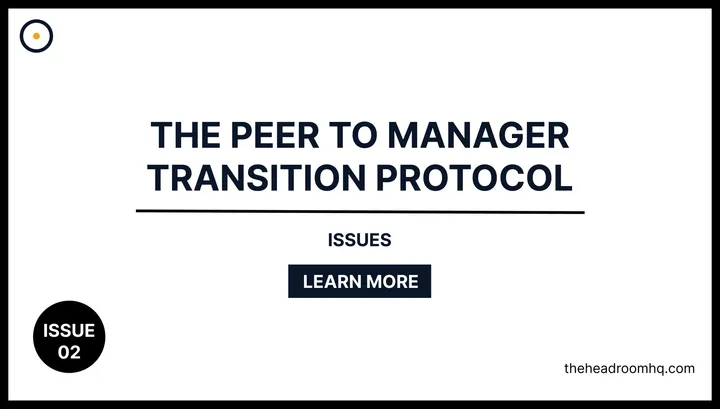 Issue 02 : The Peer-to-Manager Transition Protocol - Headroom HQ