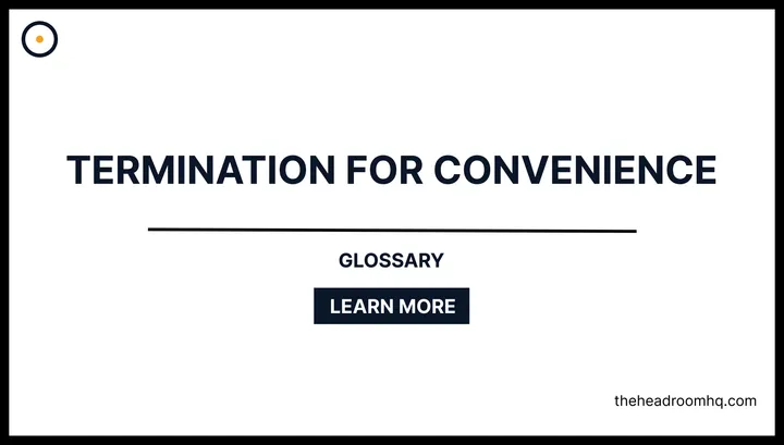 Termination for Convenience - Headroom HQ
