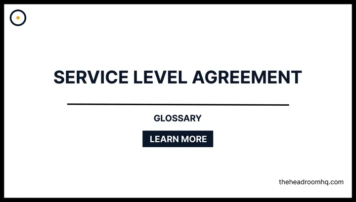 Service level Agreement - Headroom HQ