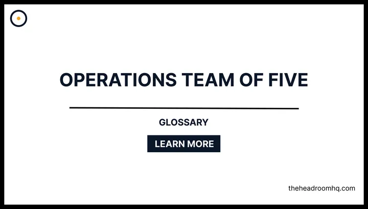 Operations Team of Five - Headroom HQ