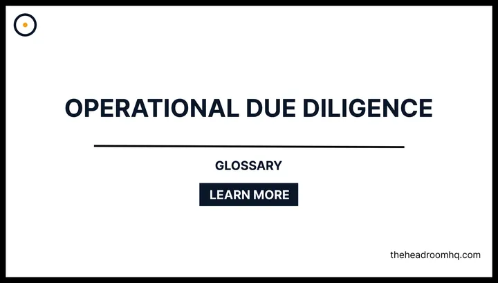Operational Due Diligence - Headroom HQ