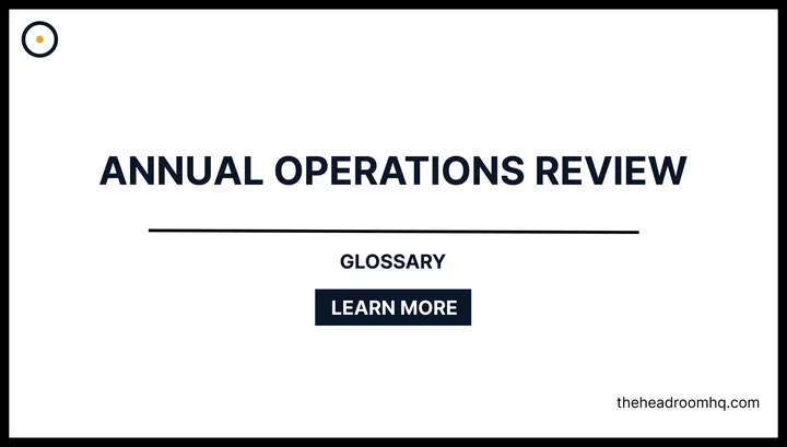 Annual Operations Review - Headroom HQ