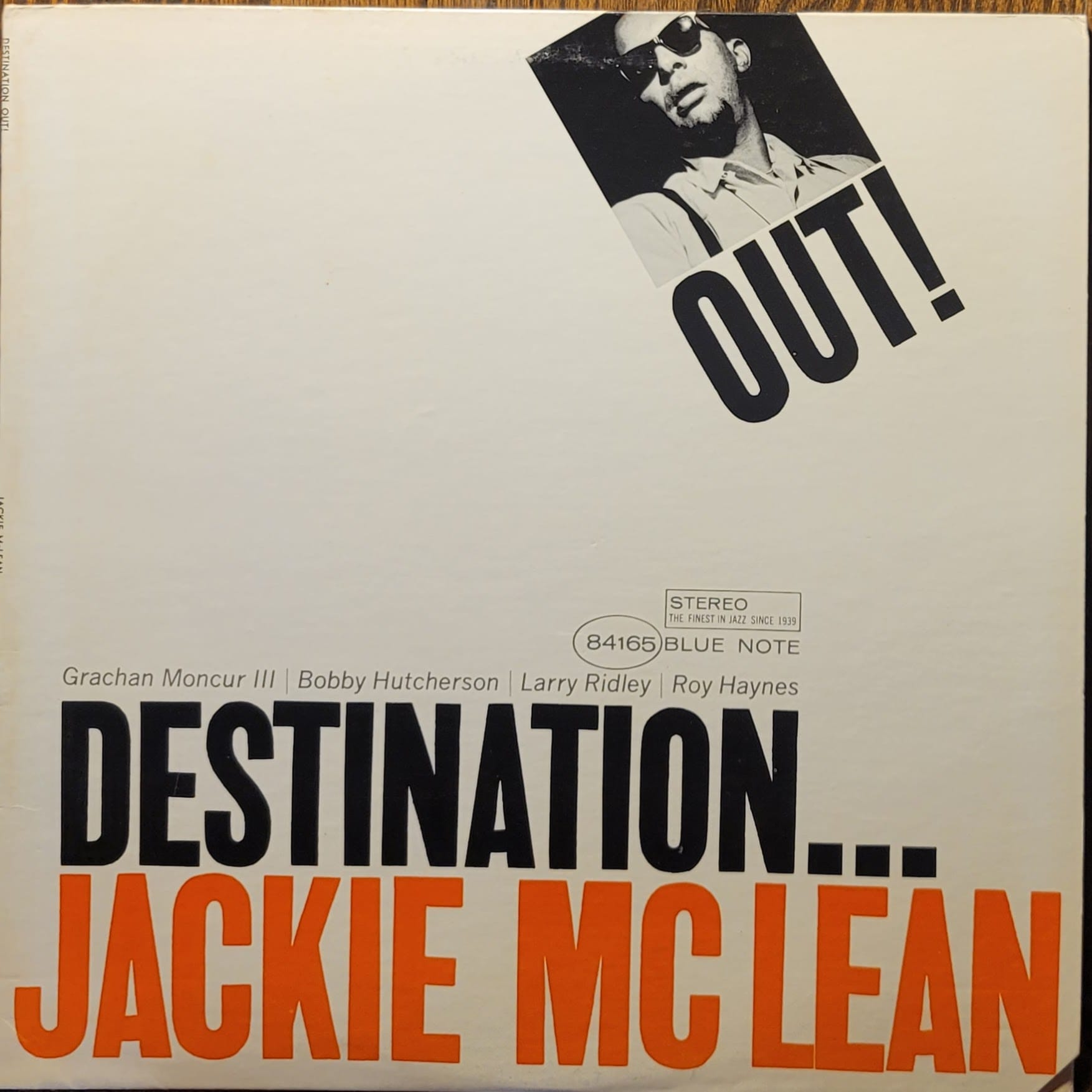 Jackie McLean — Destination… Out! — White-b