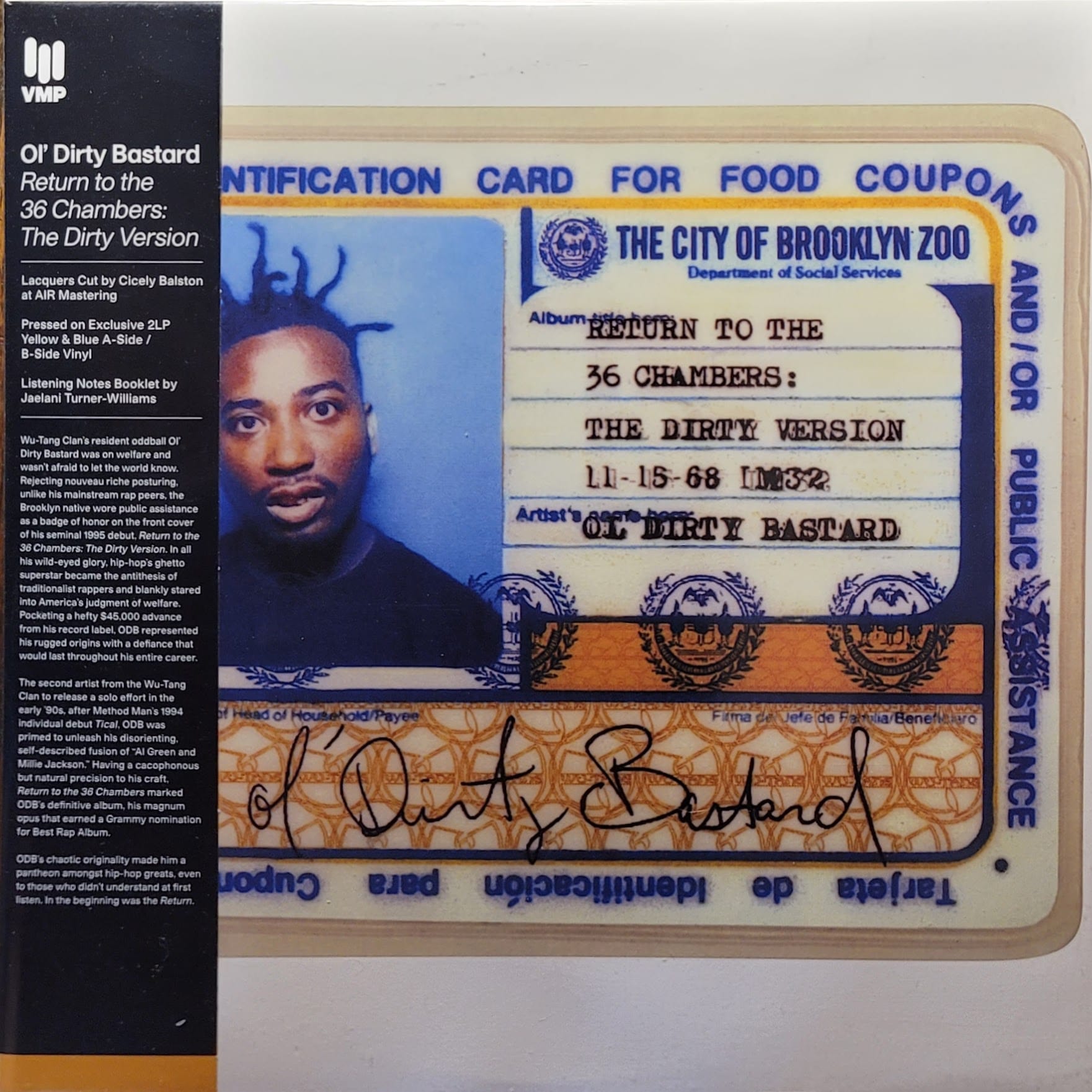 Ol’ Dirty Bastard — Return To The 36 Chambers: The Dirty Version — VMP