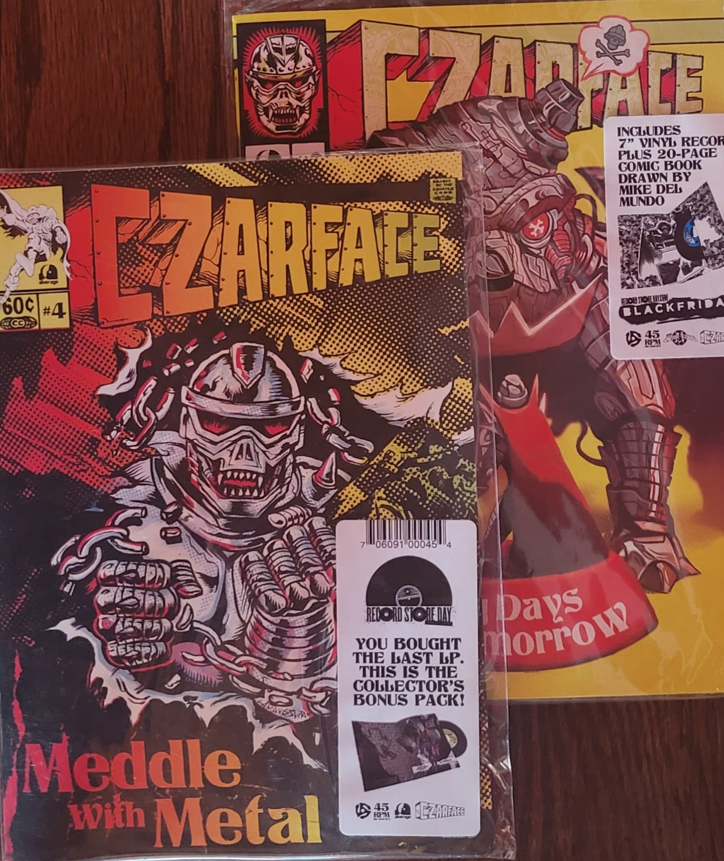 Czarface — Man’s Worst Enemy & Dog Days of Tomorrow — Comic Book Editions