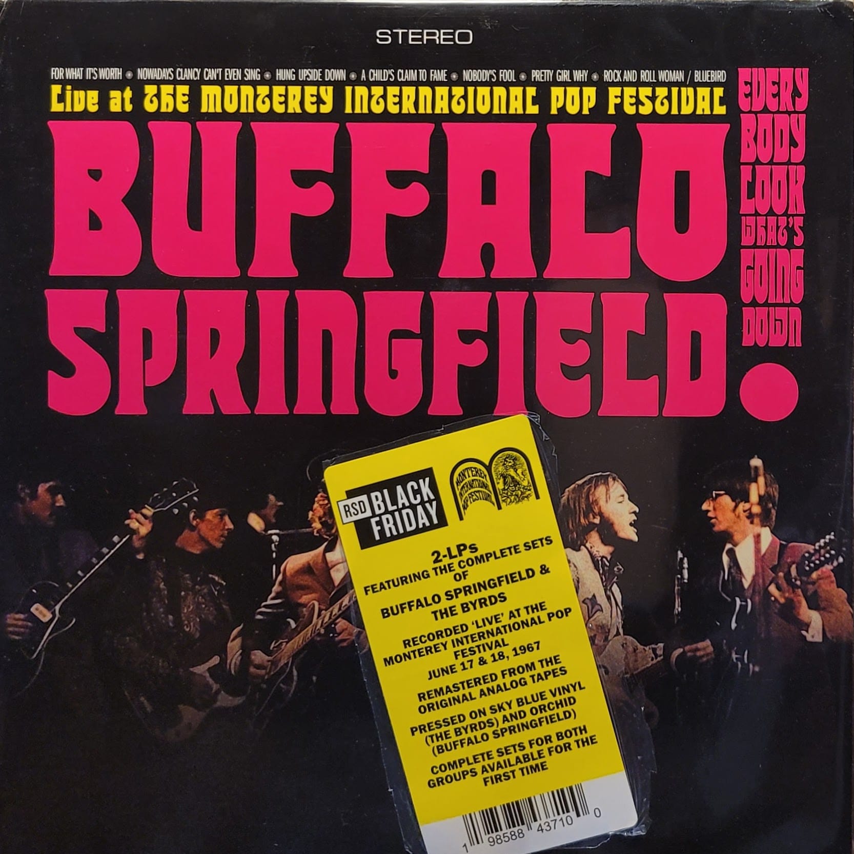 Buffalo Springfield / The Byrds — Live at The Monterey International Pop Festival — Original