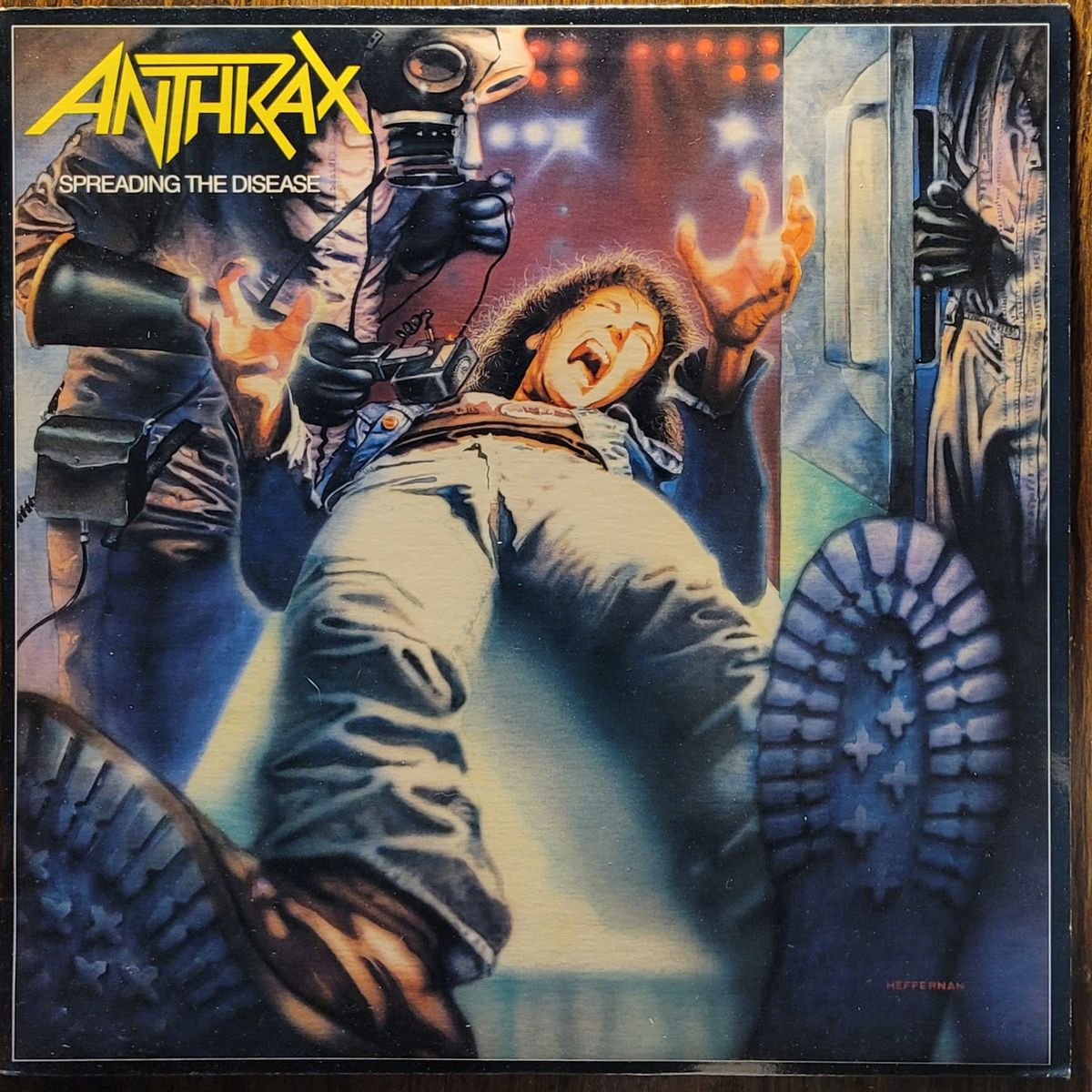 Anthrax — Spreading the Disease — Canadian Original