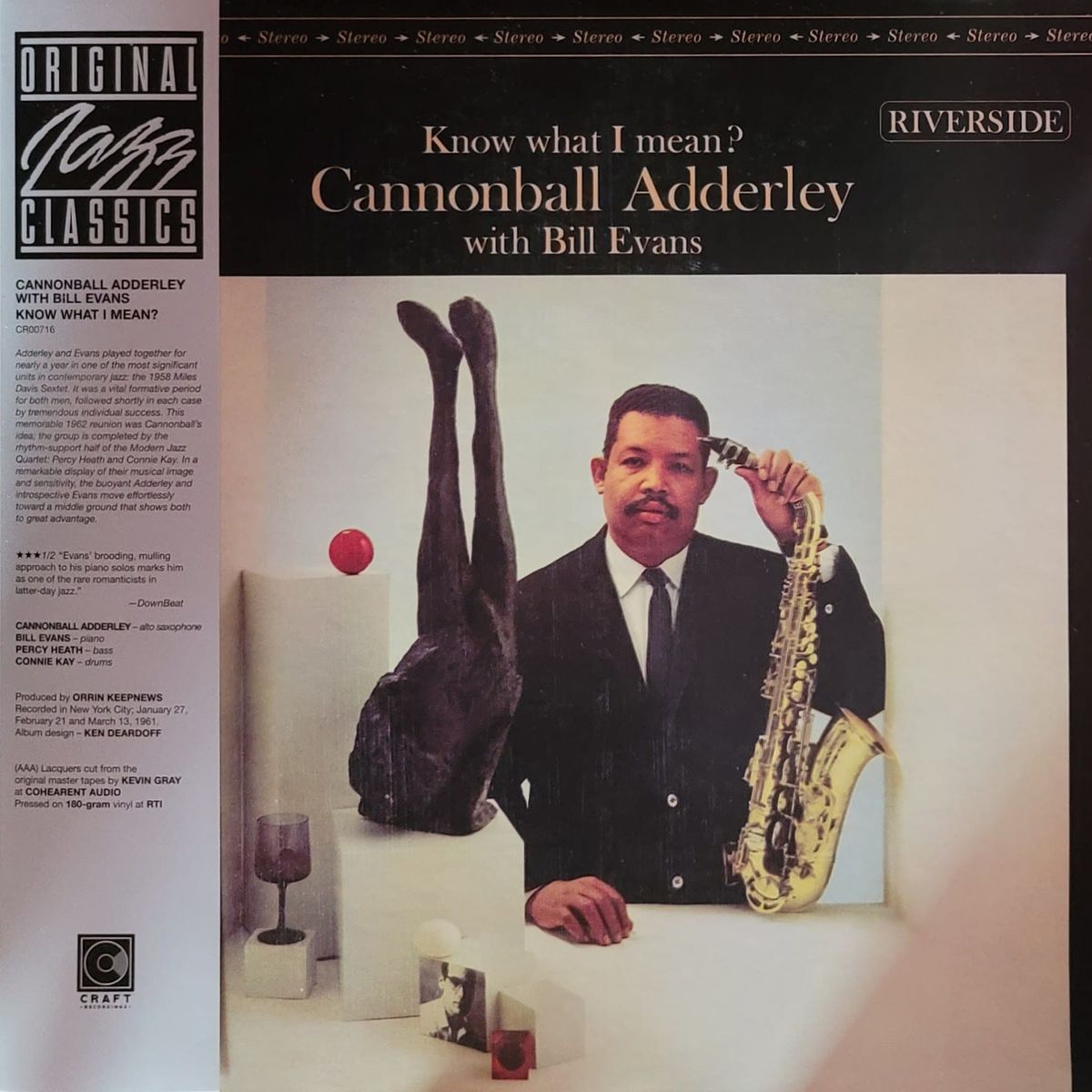 Cannonball Adderley with Bill Evans — Know What I Mean? — 2024