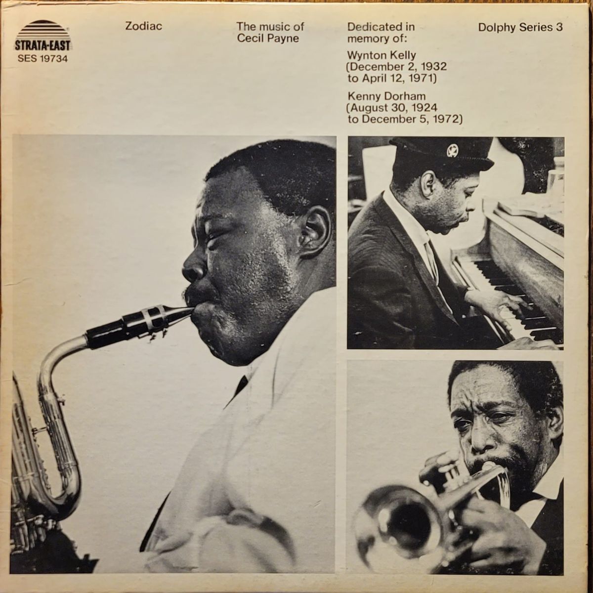 Cecil Payne — Zodiac — Original