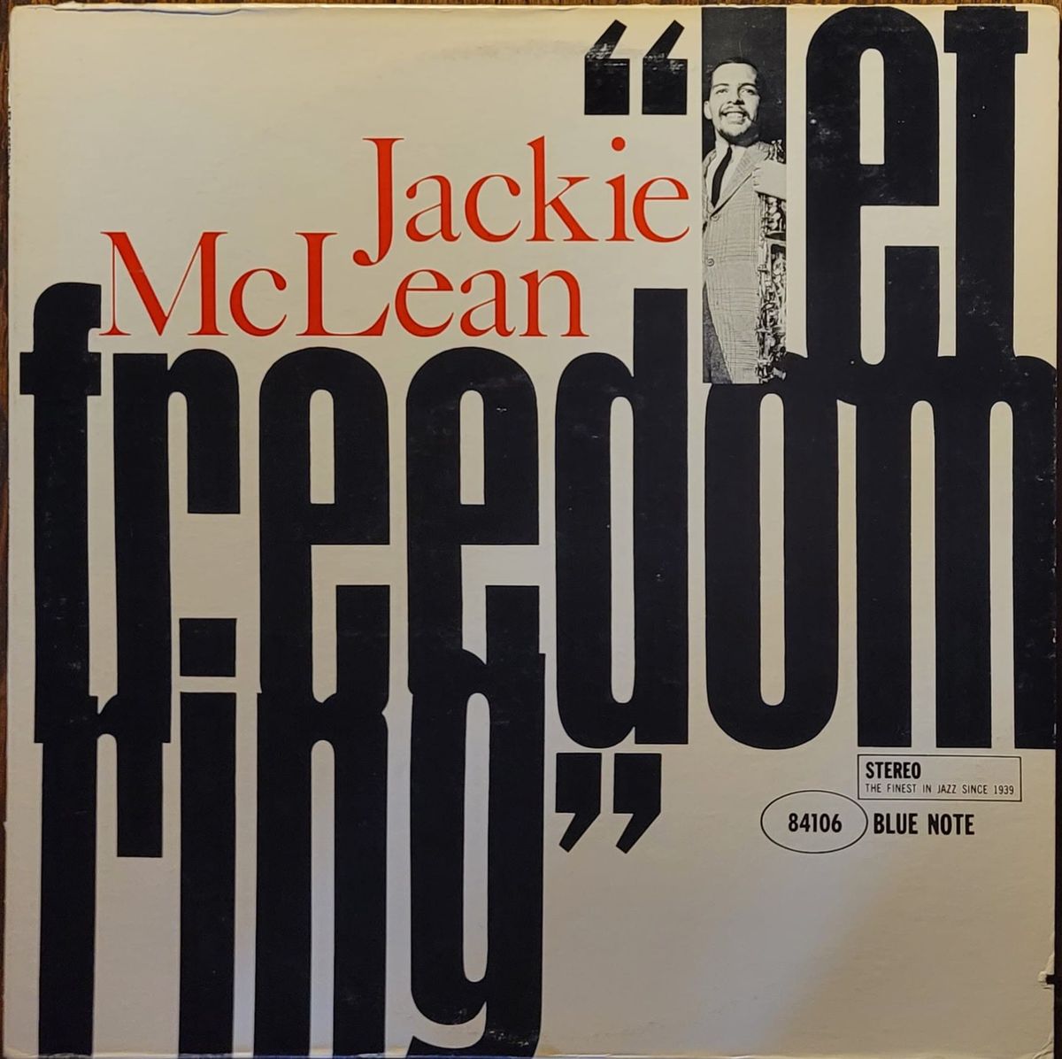 Jackie McLean — Let Freedom Ring — Black-b