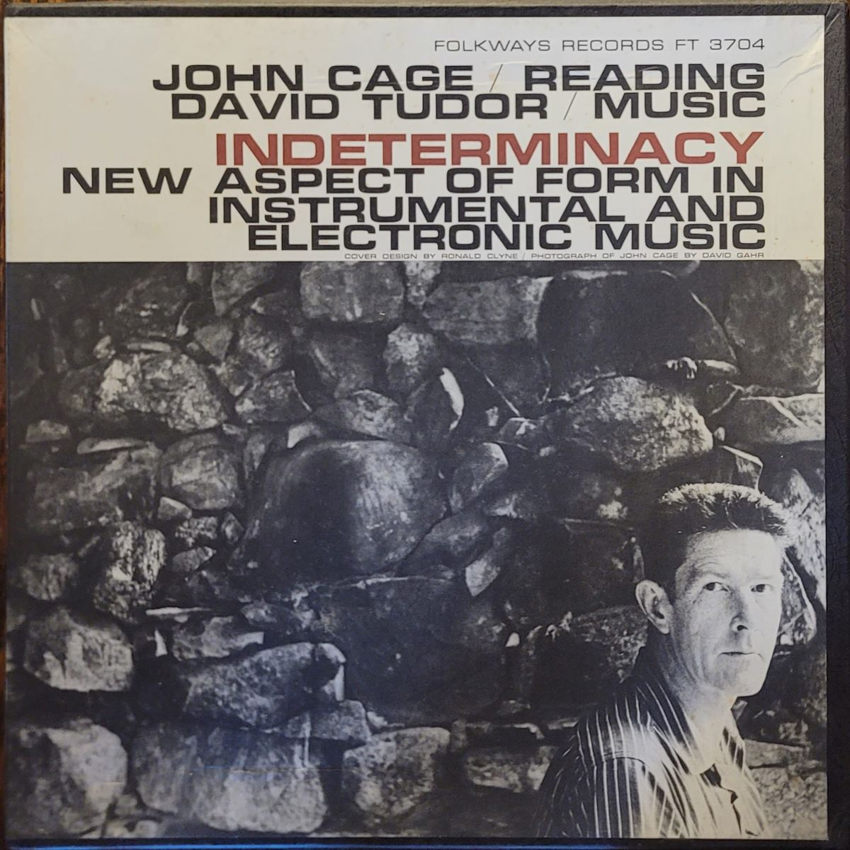 John Cage / David Tudor — Indeterminacy: New Aspect Of Form In Instrumental And Electronic Music — Original Box