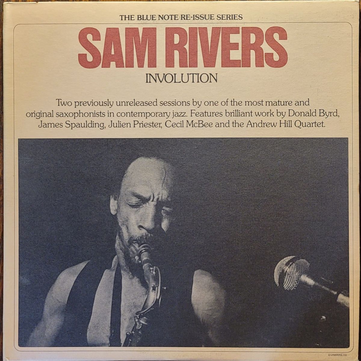Sam Rivers — Involutions — White-b