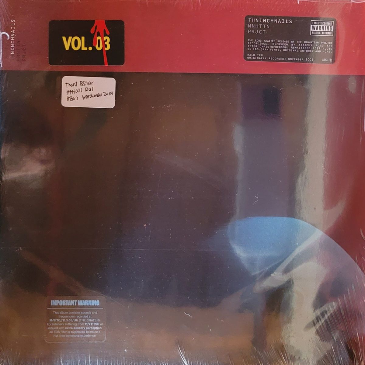 Trent Reznor and Atticus Ross — Watchmen Vol 3. — Original