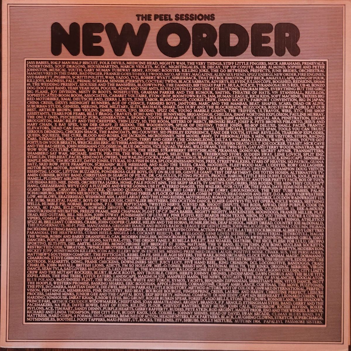 New Order — Peel Sessions — UK Original