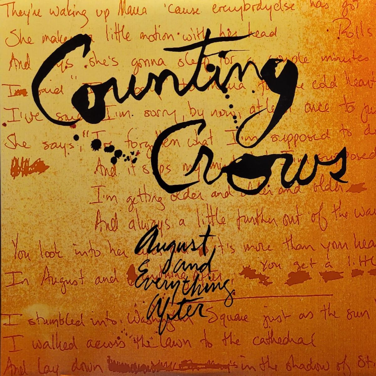 Counting Crows — August And Everything After — 2016
