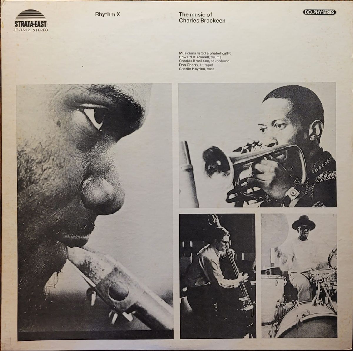 Charles Brackeen — Rhythm X — Japanese Promo