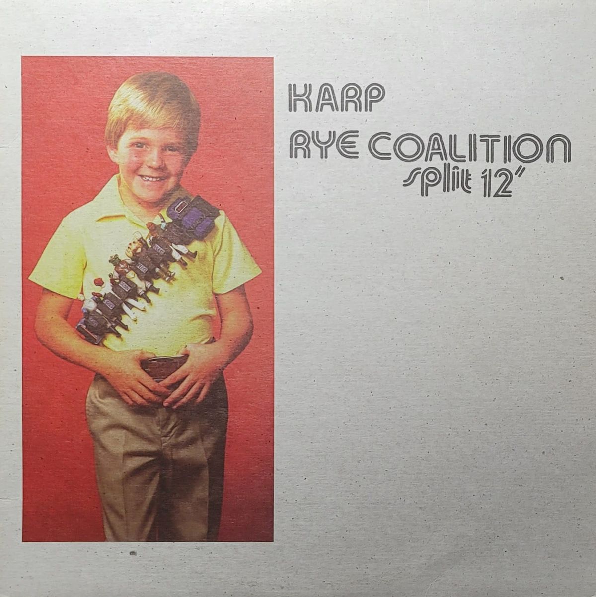 Karp / Rye Coalition - Split 12" - Original