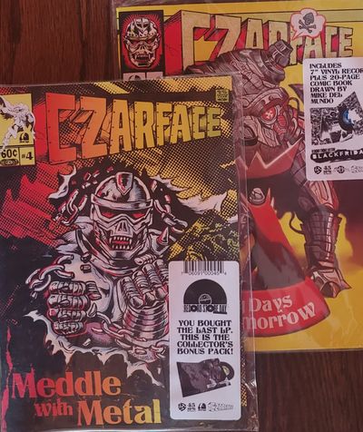 Czarface — Man’s Worst Enemy & Dog Days of Tomorrow — Comic Book Editions