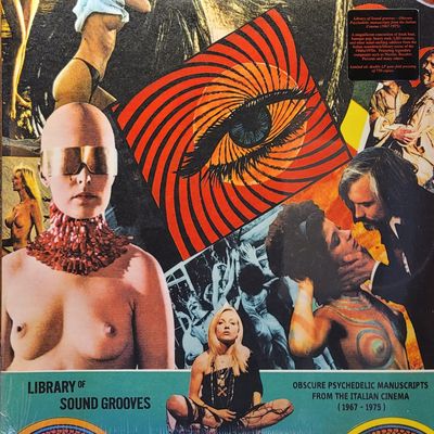 Various — Library Of Sound Grooves: Obscure Psychedelic Manuscripts From The Italian Cinema — Original
