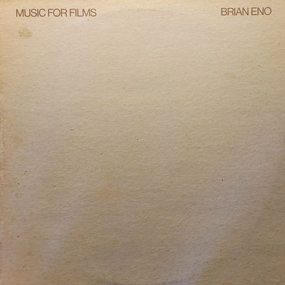 Brian Eno — Music for Films — UK Original