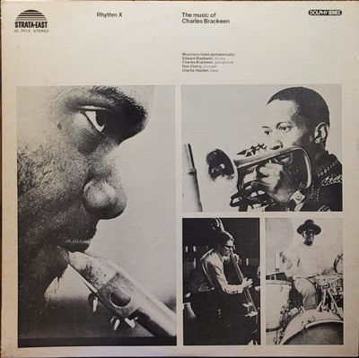 Charles Brackeen — Rhythm X — Japanese Promo