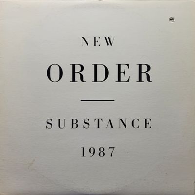 New Order — Substance 1987 — Canada