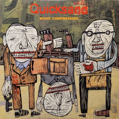 Quicksand — Manic Compression — White