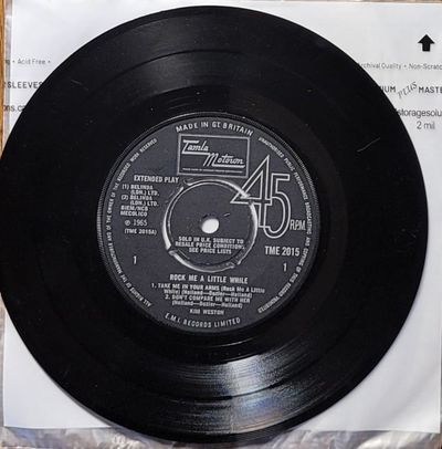 Kim Weston — Rock Me A Little While — UK