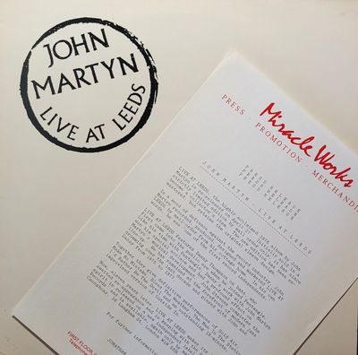 John Martyn - Live At Leeds - Promo