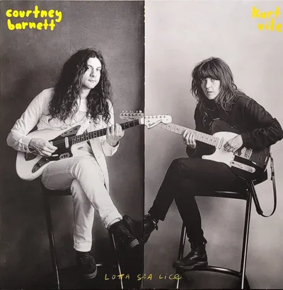 Courtney Barnett And Kurt Vile - Lotta Sea Lice - White