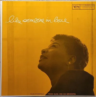 Ella Fitzgerald, Frank DeVol And His Orchestra ‎- Like Someone In Love - Original