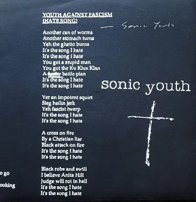 Sonic Youth - Youth Against Fascism (Hate Song) - Original