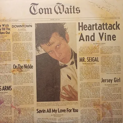 Tom Waits - Heartattack And Vine - Canada