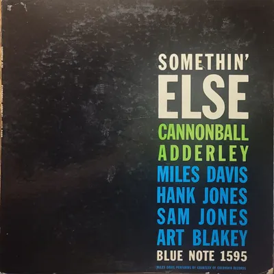Cannonball Adderley - Somethin' Else - Original Mono