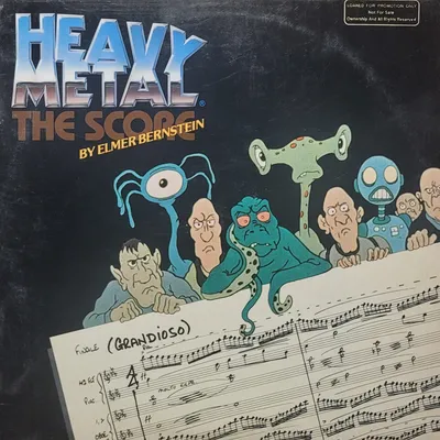 Elmer Bernstein - Heavy Metal - The Score - Promo