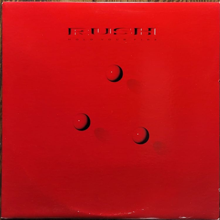 Rush — Hold Your Fire — Canadian Original