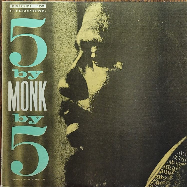Thelonious Monk Quintet — 5 By Monk By 5 — Japan