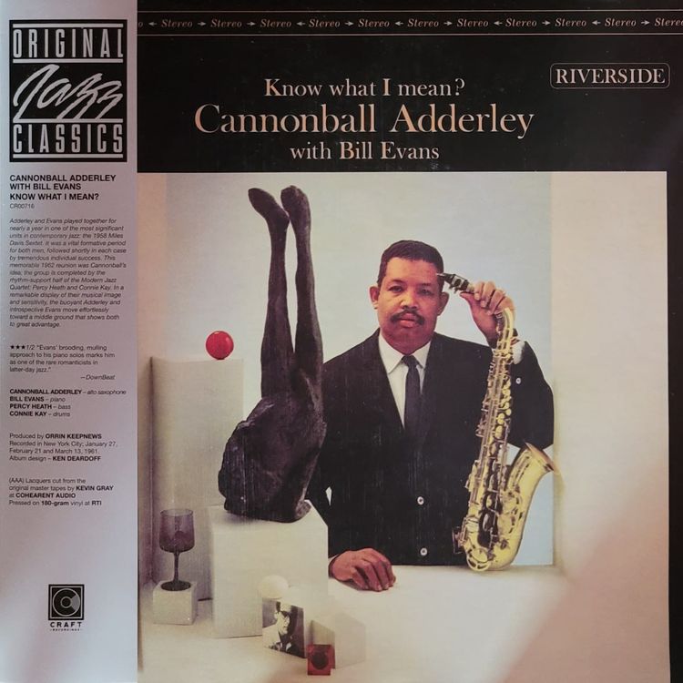 Cannonball Adderley with Bill Evans — Know What I Mean? — 2024