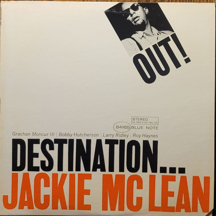 Jackie McLean — Destination… Out! — White-b