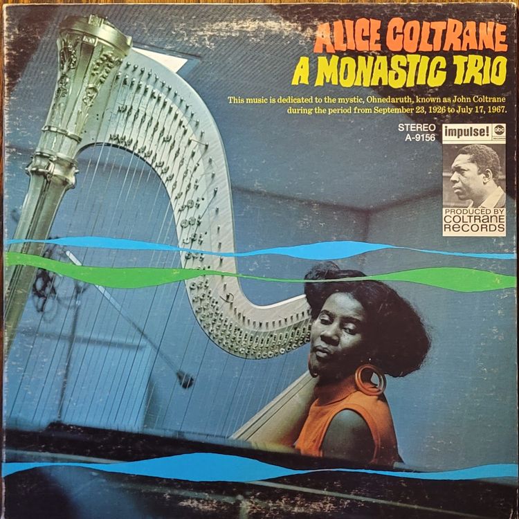 Alice Coltrane — A Monastic Trio — Canada