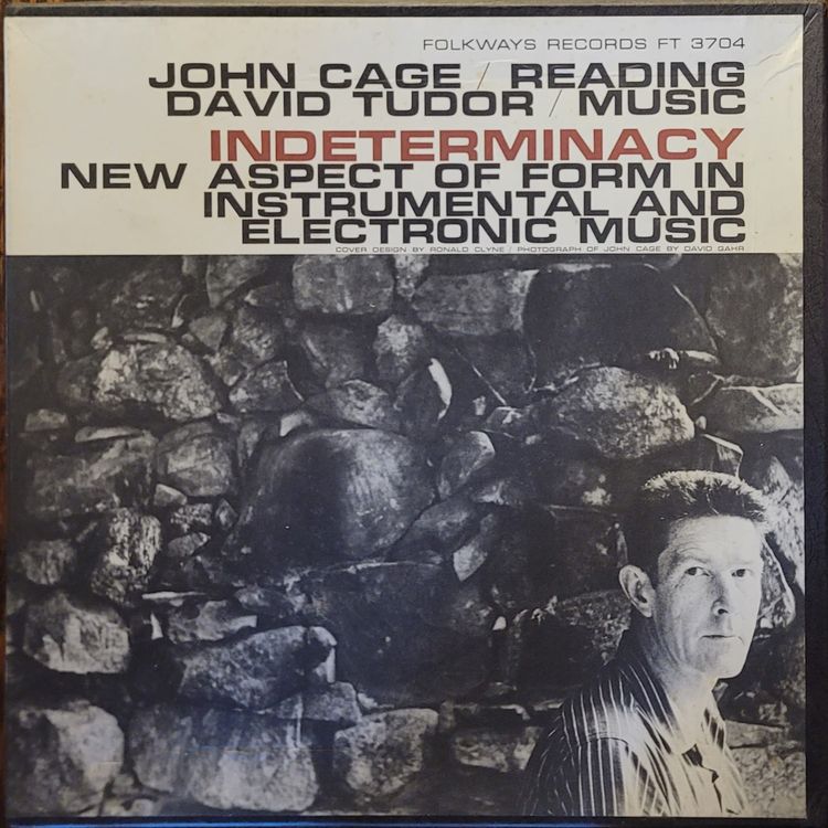John Cage / David Tudor — Indeterminacy: New Aspect Of Form In Instrumental And Electronic Music — Original Box